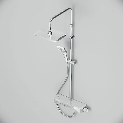 Душевая система со смесителем для ванны Am.Pm Func хром F078F700