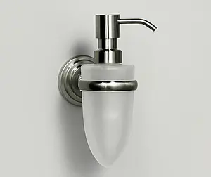 Дозатор для жидкого мыла Wasserkraft Ammer никель 7099 Дозатор для жидкого мыла Wasserkraft Ammer никель 7099, 2