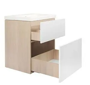 Тумба-умывальник Cersanit Smart 80 белый/ясень B-SU-SMA-CO80/Wh+, 5