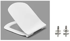 Крышка-сиденье для унитаза с микролифтом Roca Dama Senso белый ZRU9302991 Крышка-сиденье для унитаза с микролифтом Roca Dama Senso белый ZRU9302991, 4