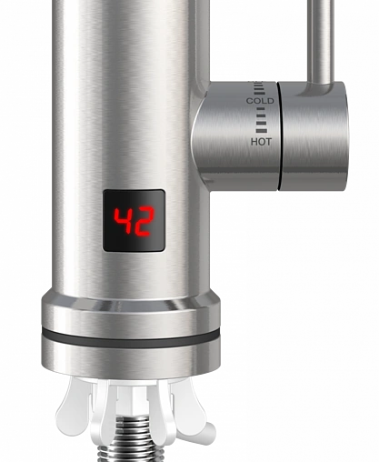 Водонагреватель проточный электрический Thermex Jam 3000 сатин 211028 Водонагреватель проточный электрический Thermex Jam 3000 сатин 211028