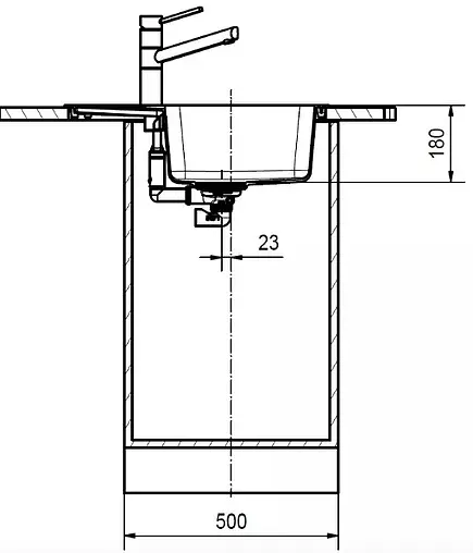 Мойка кухонная Franke Orion OID 611-62 серый 114.0571.486
