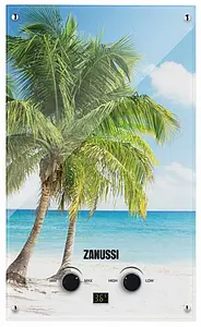 Водонагреватель проточный газовый Zanussi GWH 10 Fonte Glass Paradiso Водонагреватель проточный газовый Zanussi GWH 10 Fonte Glass Paradiso, 1