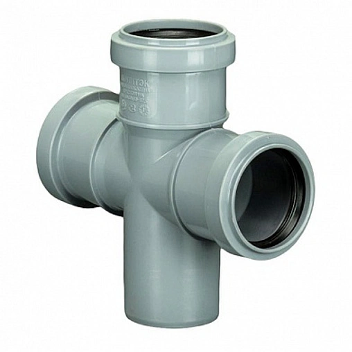 Крестовина одноплоскостная внутренняя D=50x50x50мм Угол 87° Политэк 135590