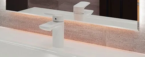 Смеситель для раковины Osgard Segel White белый матовый 95013 Смеситель для раковины Osgard Segel White белый матовый 95013