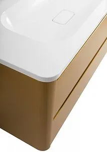 Тумба-умывальник подвесная Cezares Relax 80 брашированное золото RELAX-800-2C-SO-BORO-P+CZR-800/480-LV-MR-NV Тумба-умывальник подвесная Cezares Relax 80 брашированное золото RELAX-800-2C-SO-BORO-P+CZR-800/480-LV-MR-NV, 3