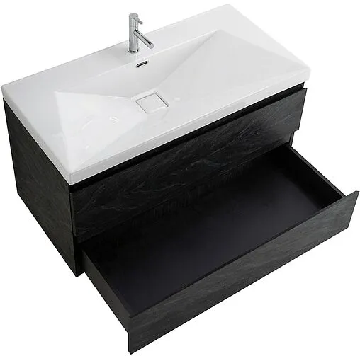 Тумба под умывальник подвесная Cezares Molveno 100 antracite MOLVENO-100-2C-SO-ANTR
