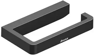Держатель туалетной бумаги Ravak 10° чёрный матовый X07P565, 3