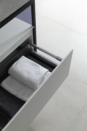 Тумба под умывальник напольная Allen Brau Priority 100 белый 1.31003.WM