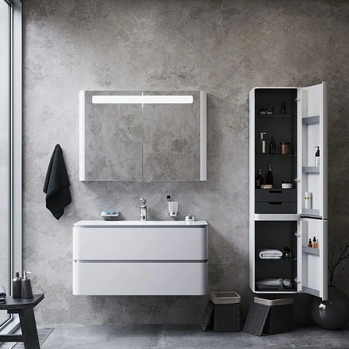 Шкаф-пенал подвесной Am.Pm Sensation 40 R белый M30CHR0406WG