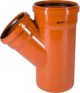 Тройник наружный D=200x160мм Угол 45° Ostendorf KGEA 223310 Тройник наружный D=200x160мм Угол 45° Ostendorf KGEA 223310, 1