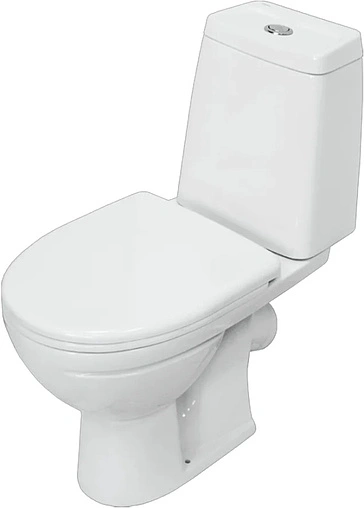 Унитаз-компакт безободковый Sanita Марс Комфорт белый WC.CC/Mars/2-DM.Rim/WHT.G/S1