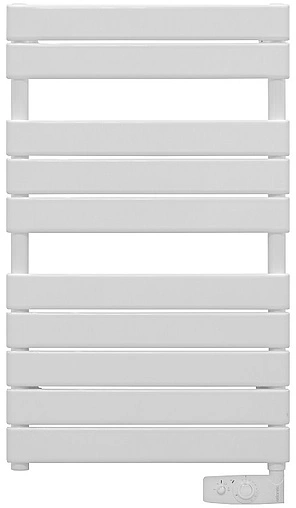 Полотенцесушитель электрический лесенка Atlantic Adelis 984x556 W 500W белый матовый 002238