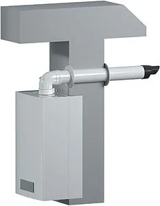 Комплект дымохода Ø 60/100мм L=1000мм Krats Стандарт KTS-01V-075, 4