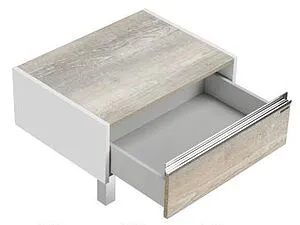 Комод Aquaton Капри 60 бетон пайн/белый 1A231003KPDA0 Комод Aquaton Капри 60 бетон пайн/белый 1A231003KPDA0, 3