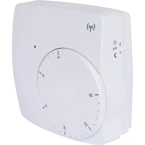 Радиотерморегулятор комнатный НО/НЗ WATTS WFHT-RF Basic белый 10021130