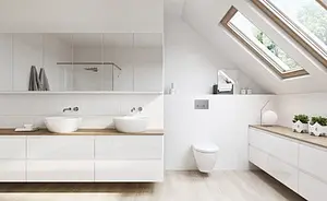 Тумба-умывальник подвесная Cersanit Moduo 120 белый SB-SZ-MOD60-BL/Wh+SB-SZ-MOD60-BL/Wh+SB-BL-MOD120+ Тумба-умывальник подвесная Cersanit Moduo 120 белый SB-SZ-MOD60-BL/Wh+SB-SZ-MOD60-BL/Wh+SB-BL-MOD120+, 2