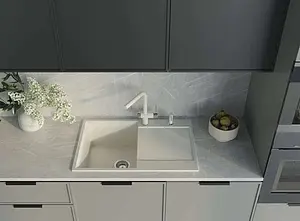 Мойка кухонная Omoikiri Daisen 78T-PL платина 4993525 Мойка кухонная Omoikiri Daisen 78T-PL платина 4993525, 3