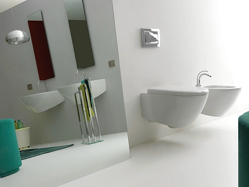 Унитаз подвесной Kerasan Aquatech белый 371501