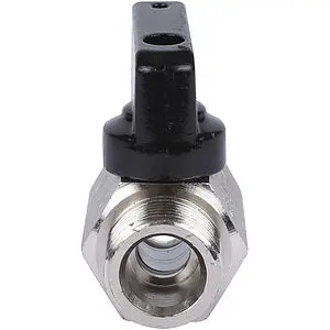 Кран шаровый мини ⅜"в x ⅜"н Bugatti Kansas 08050011 Кран шаровый мини ⅜"в x ⅜"н Bugatti Kansas 08050011, 4