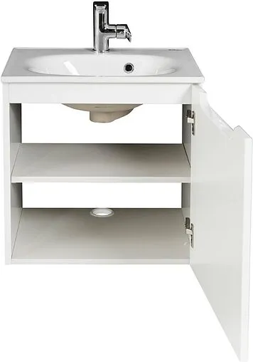 Тумба-умывальник подвесная BelBagno ETNA 50 R Bianco Lucido ETNA-500-1A-SO-BL-P-R+BB1923-500