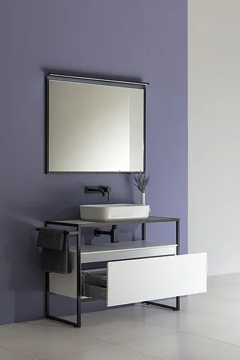 Тумба-умывальник напольная Allen Brau Priority 100 белый 1.31003.WM+