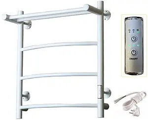 Полотенцесушитель электрический лесенка Тругор Пэк сп 5 П 60х50 белый ВГП Полотенцесушитель электрический лесенка Тругор Пэк сп 5 П 60х50 белый ВГП, 3