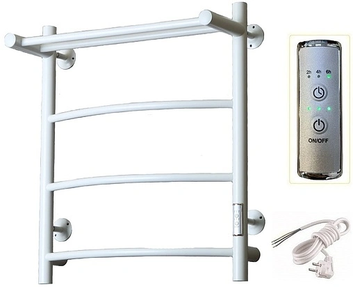 Полотенцесушитель электрический лесенка Тругор Пэк сп 5 П 60х50 белый ВГП