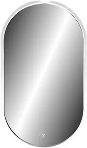 Зеркало с подсветкой Continent Prime White Led 45x80 белый ЗЛП61, 1