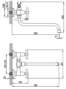 Смеситель для ванны с длинным изливом IDDIS Jeals хром JE2SBL0i10 Смеситель для ванны с длинным изливом IDDIS Jeals хром JE2SBL0i10, 2