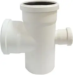 Крестовина одноплоскостная внутренняя бесшумная D=110x110x50мм Угол 87° Политэк 130011587