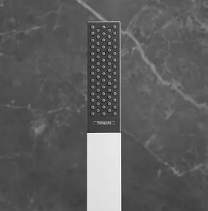 Лейка ручного душа Hansgrohe Rainfinity 100 1jet хром/графит 26866000, 3