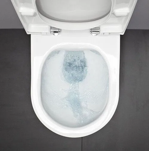 Унитаз подвесной безободковый Laufen Palomba Rimless белый 8.2080.2.000.000.1