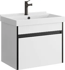 Тумба под умывальник подвесная Aqwella Urban 60 белый URB0106W Тумба под умывальник подвесная Aqwella Urban 60 белый URB0106W, 1