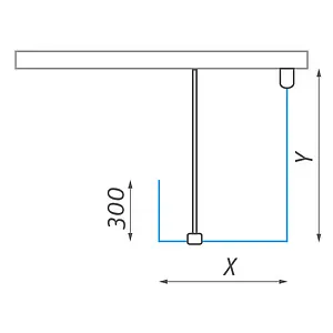 Душевое ограждение 1500x900мм прозрачное стекло Roltechnik Walk WALK D/1500 937-1500000-00-02 Душевое ограждение 1500x900мм прозрачное стекло Roltechnik Walk WALK D/1500 937-1500000-00-02, 4