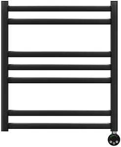Полотенцесушитель электрический лесенка Lemark Unit П7 600х500 черный матовый LM45607EBL, 3