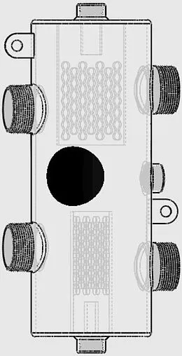 Гидрострелка до 70 кВт 1¼&quot;н x 1¼&quot;н Север-R-80 1945002