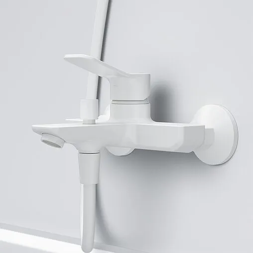 Смеситель для ванны Am.Pm X-Joy белый матовый F85A10033 Смеситель для ванны Am.Pm X-Joy белый матовый F85A10033