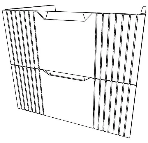 Тумба под умывальник подвесная Домино Garden 60 белый DG2502T