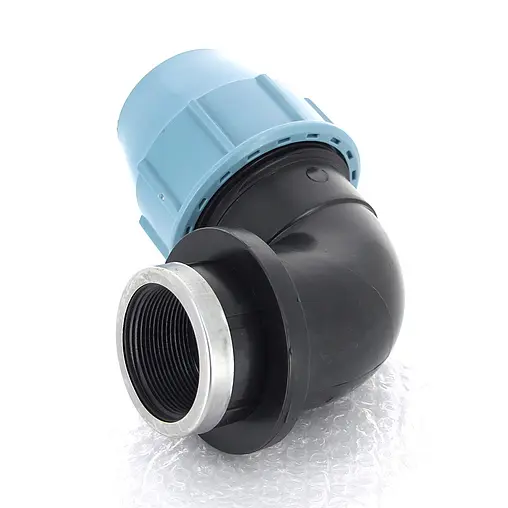 Уголок компрессионный переходной 63мм x 2"в Unidelta 1009064007