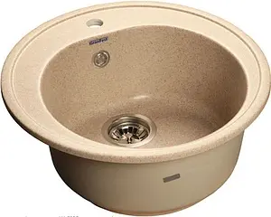 Мойка кухонная GranFest Rondo R-510 песочный Мойка кухонная GranFest Rondo R-510 песочный, 1