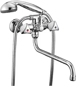 Смеситель для ванны с длинным изливом SMARTsant Бэйс хром SM060002AA, 1