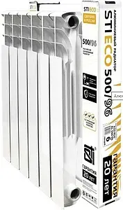 Радиатор алюминиевый 6 секций STI ECO RUS AL 500/100 Радиатор алюминиевый 6 секций STI ECO RUS AL 500/100, 3