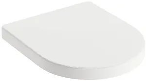 Крышка-сиденье для унитаза с микролифтом Ravak Chrome белый X01451, 1