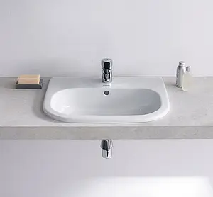Раковина Duravit D-code 55 белый 0337540000 Раковина Duravit D-code 55 белый 0337540000, 3