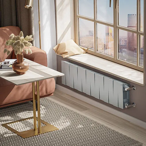 Радиатор биметаллический 14 секций Royal Thermo PianoForte 200 Silver Satin RTPS3020014 Радиатор биметаллический 14 секций Royal Thermo PianoForte 200 Silver Satin RTPS3020014