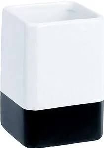 Стакан Fixsen Text чёрный/белый FX-230-3 Стакан Fixsen Text чёрный/белый FX-230-3, 1