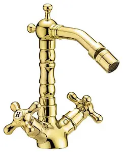 Смеситель для биде Cezares Retro золото RETRO-BS2-03 Смеситель для биде Cezares Retro золото RETRO-BS2-03, 1