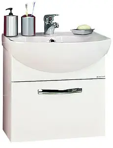 Тумба-умывальник подвесная Aquaton Ария 50 белый 1A1403K0AA010, 1