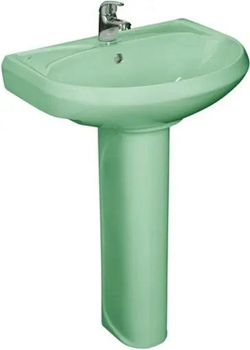 Раковина Santeri Вест 57 салатовый 1.3111.8.S04.11B.0 Раковина Santeri Вест 57 салатовый 1.3111.8.S04.11B.0